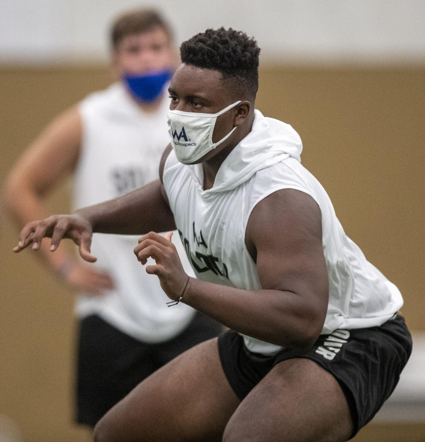 Steve Warren football camp, 7.25